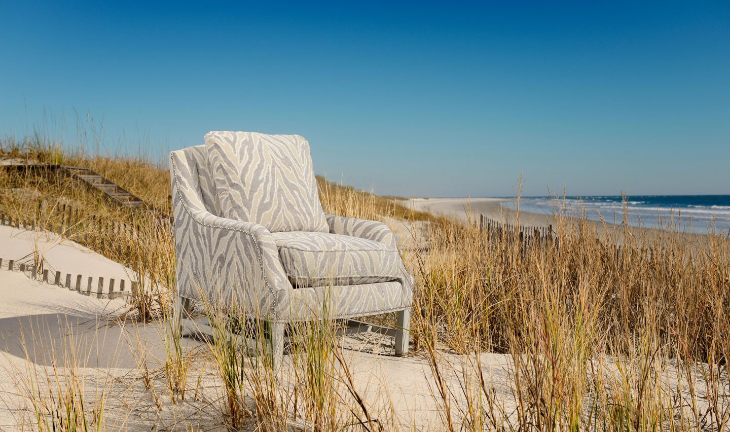 Norwalk Asher Chair on Beach