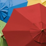 Woodard Umbrellas Red, Blue, Green, Yellow